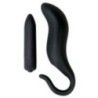 Butt Plug con vibrazione 13 cm Black Velvet Butt Plug con vibrazione 13 cm Black Velvet