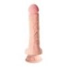 Fallo realistico 3D King Cock 20 cm chiaro Fallo realistico 3D King Cock 20 cm chiaro