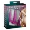Kit 3 plug Anali Training Set purple anal Kit 3 plug Anali Training Set purple anal