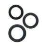 Set 3 anelli fallici Diversity Rings neri Set 3 anelli fallici Diversity Rings neri