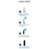 Kit stampo crea dildo nero clone boy Kit stampo crea dildo nero clone boy