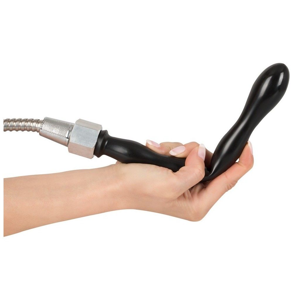 Doccia intima con 2 dildo e tubo acciaio PVC