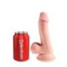 Fallo realistico 3D King Cock 17 cm chiaro Fallo realistico 3D King Cock 17 cm chiaro