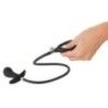 Plug anale gonfiabile nero Yoy2Toys 8 cm