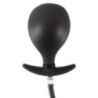 Plug anale gonfiabile nero Yoy2Toys 8 cm Plug anale gonfiabile nero Yoy2Toys 8 cm