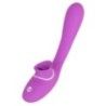Vibratore flessibile con linguetta stimolante Vibratore flessibile con linguetta stimolante