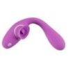 Vibratore flessibile con linguetta stimolante Vibratore flessibile con linguetta stimolante