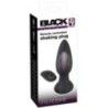 Plug vibrante interno shaking nero Plug vibrante interno shaking nero