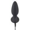 Plug vibrante interno shaking nero Plug vibrante interno shaking nero