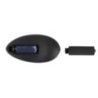 Plug anale con vibrazione e rotazione nero Plug anale con vibrazione e rotazione nero