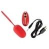 Ovetto vibrante rosso con telecomando Ovetto vibrante rosso con telecomando