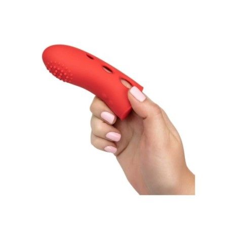 Vibratore da dito Marvelous Arouser rosso