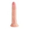 Dildo Realistico 3D pelle chiara 20 cm Dildo Realistico 3D pelle chiara 20 cm
