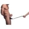 Strizza testicoli regolabile con guinzaglio Strizza testicoli regolabile con guinzaglio