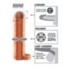 Guaina indossabile fantasy x-tensions perfect 1 extension with ball strap Guaina indossabile fantasy x-tensions perfect 1 extension with ball strap