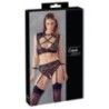 Completo intimo bdsm in pizzo con manette Completo intimo bdsm in pizzo con manette
