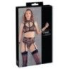 Completo intimo rete e borchie bdsm Cottelli Completo intimo rete e borchie bdsm Cottelli
