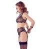 Completo intimo rete e borchie bdsm Cottelli Completo intimo rete e borchie bdsm Cottelli