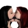 Ball Gag doppia nera Masters Series Ball Gag doppia nera Masters Series