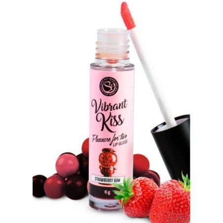 Lip Gloss Vibrant Kiss Fragola 6 gr
