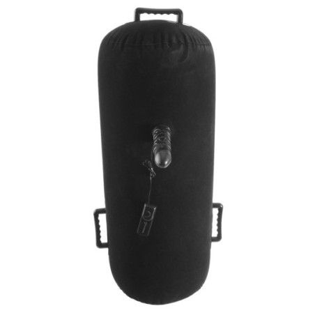 Cuscino gonfiabile con fallo vibrante