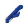 Vibratore rabbit a spinta riscaldante blu Vibratore rabbit a spinta riscaldante blu
