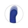 Vibratore rabbit a spinta riscaldante blu Vibratore rabbit a spinta riscaldante blu