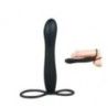 Dildo indossabile doppia penetrazione nero Dildo indossabile doppia penetrazione nero