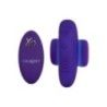 Vibratore slip viola con telecomando 9,5 cm Vibratore slip viola con telecomando 9,5 cm