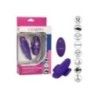 Vibratore slip viola con telecomando 9,5 cm Vibratore slip viola con telecomando 9,5 cm