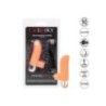 Vibratore mini da dito 7,5 cm arancione Vibratore mini da dito 7,5 cm arancione