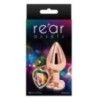 Plug anale Metal oro rosa cuore 8 cm Medium Plug anale Metal oro rosa cuore 8 cm Medium