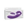Vibratore strapon vaginale indossabile viola