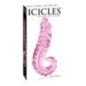 Stimolatore in vetro Icicles No. 24 rosa Stimolatore in vetro Icicles No. 24 rosa