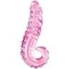 Stimolatore in vetro Icicles No. 24 rosa