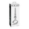 Plug anale con sfere in vetro Icicles No 67 Plug anale con sfere in vetro Icicles No 67