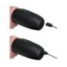 Vibratore realistico riscaldante a spinta Vibratore realistico riscaldante a spinta