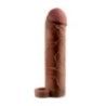 Guaina indossabile fantasy x-tensions perfect 2 extension with balls strap brown Guaina indossabile fantasy x-tensions perfect 2 extension with balls strap brown