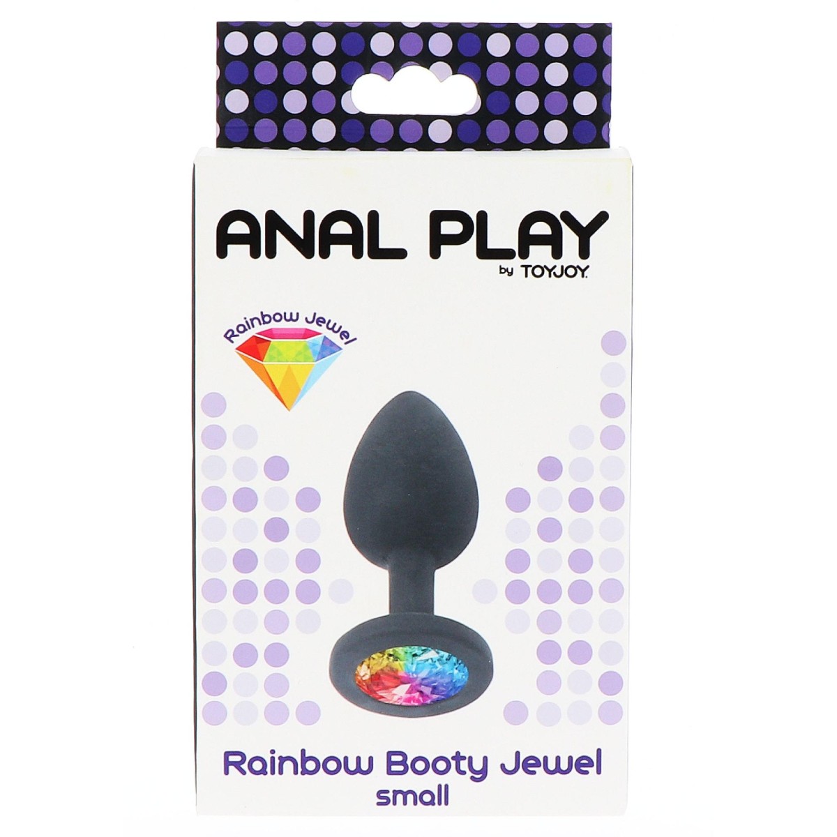 Plug anale Rainbow Booty Jewel Small