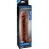 Guaina indossabile fantasy x-tensions perfect 2 extension with balls strap brown Guaina indossabile fantasy x-tensions perfect 2 extension with balls strap brown