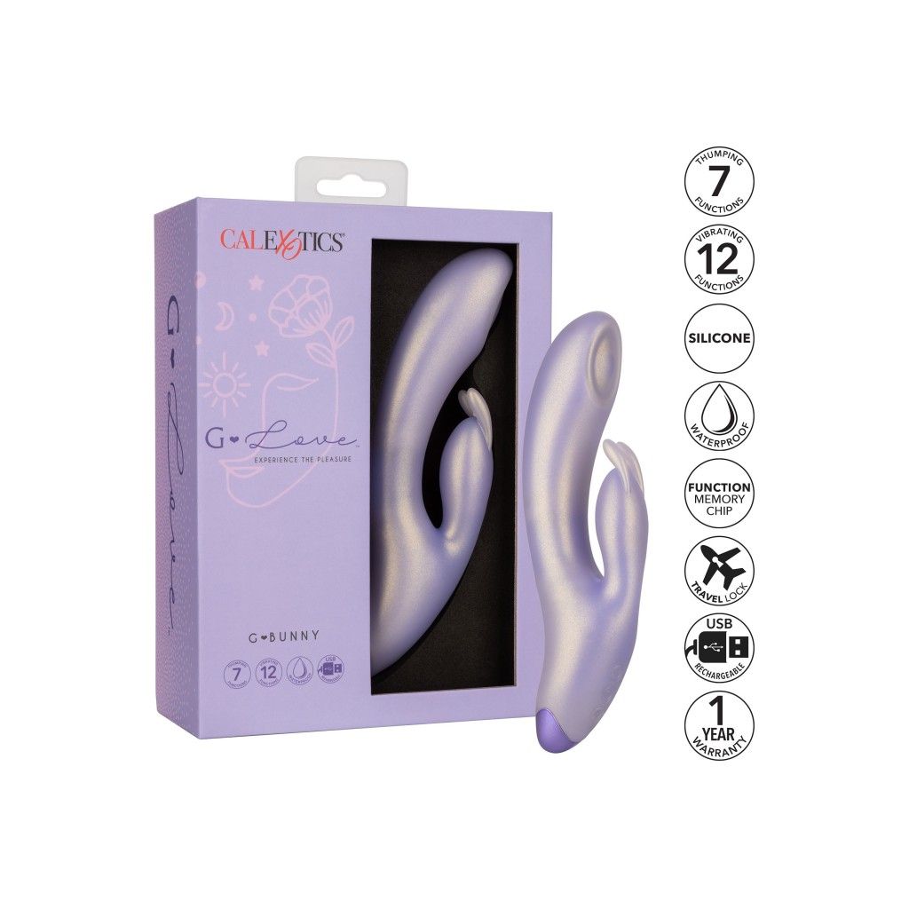 Vibratore vaginale Rabbit Stimolatore punto G-Love G-Bunny