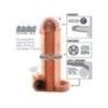 Guaina pene vibrante X-tensions 14,5cm chiara Guaina pene vibrante X-tensions 14,5cm chiara