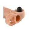 Guaina pene vibrante X-tensions 14,5cm chiara Guaina pene vibrante X-tensions 14,5cm chiara