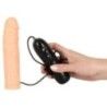 Vibratore realistico UpDown 17,5 cm chiaro Vibratore realistico UpDown 17,5 cm chiaro