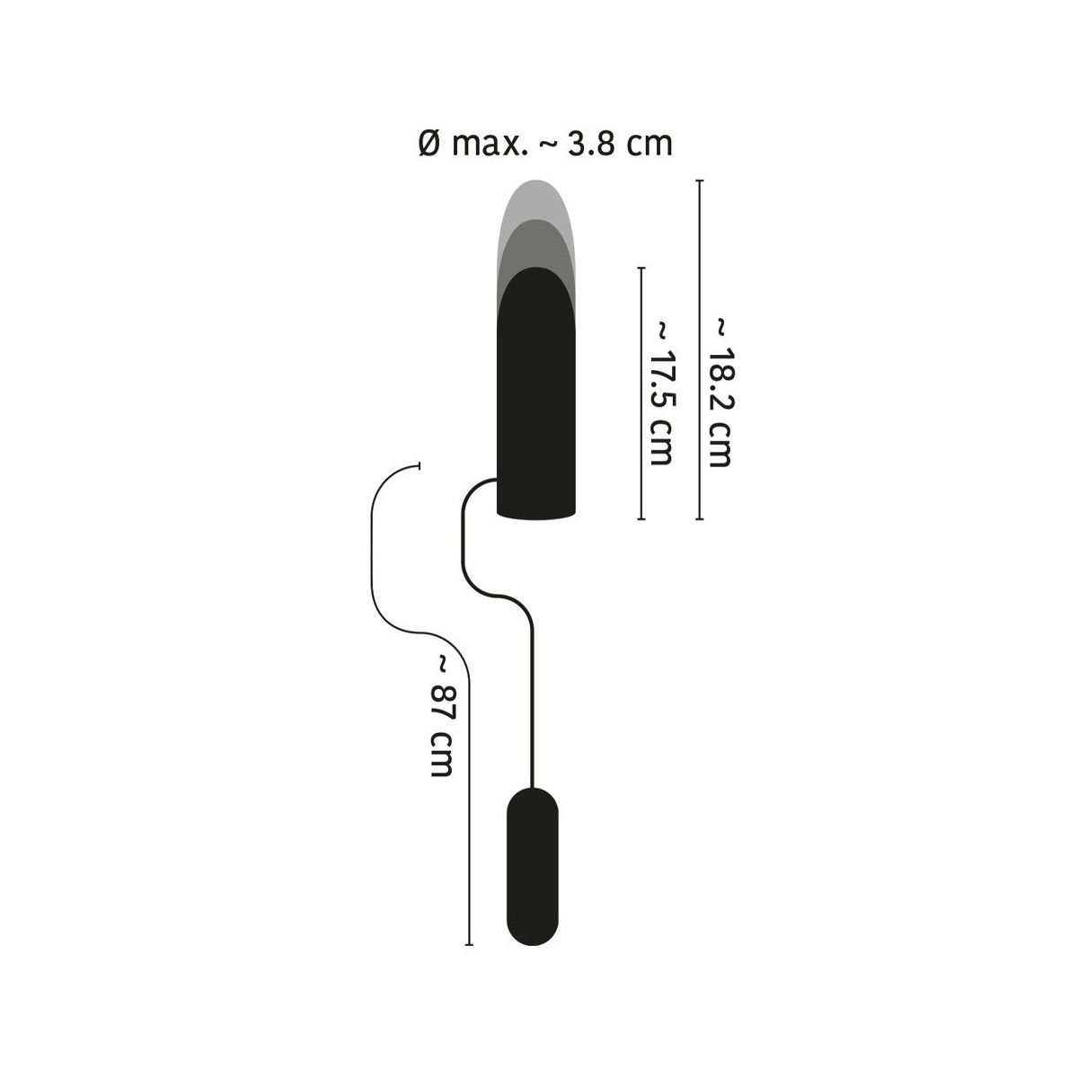 Vibratore realistico su e giù Accelerator