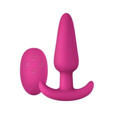 Plug anale fucsia ricaricabile