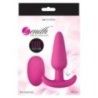 Plug anale fucsia ricaricabile Plug anale fucsia ricaricabile
