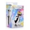 Butt plug alluminio cuore arcobaleno Medium Butt plug alluminio cuore arcobaleno Medium