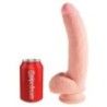 Fallo realistico 3D King Cock 25 cm chiaro Fallo realistico 3D King Cock 25 cm chiaro