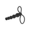Fallo anale indossabile con sfere silicone Fallo anale indossabile con sfere silicone